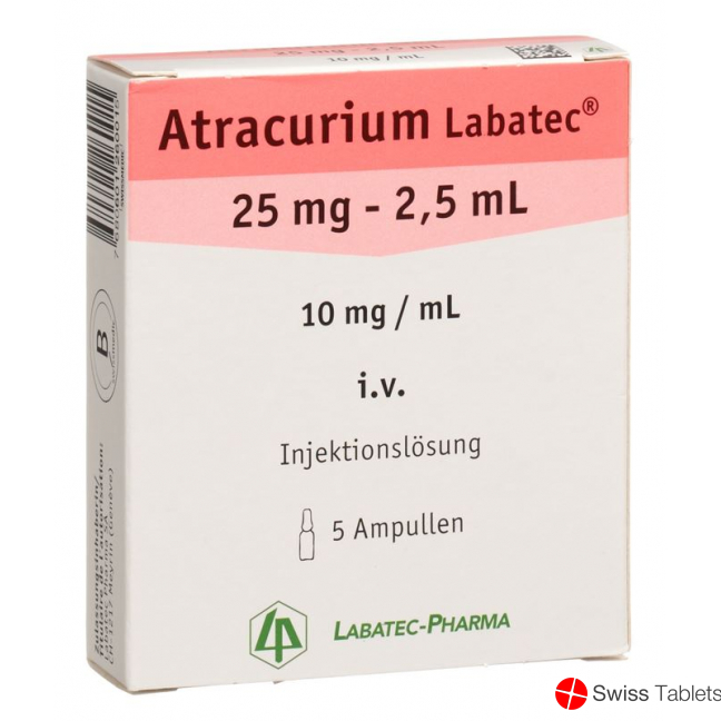 Atracurium Labatec 25mg/2.5ml 5 Ampullen 2.5ml buy online