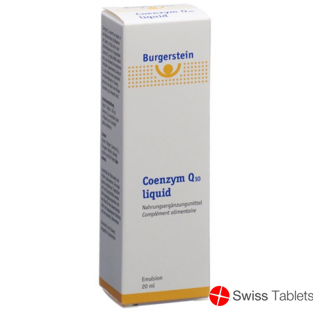 BURGERSTEIN Coenzym Q10 liq buy online