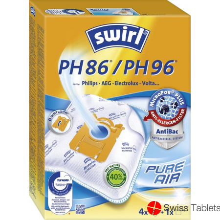Swirl Staubfilterbeutel Ph86 4 Stück buy online