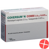 Coversum N Combi Filmtabletten 2.5/0.625mg 90 Stück