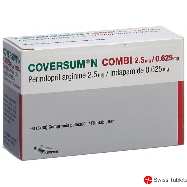 Coversum N Combi Filmtabletten 2.5/0.625mg 90 Stück buy online