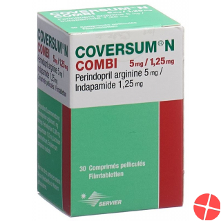 Coversum N Combi Filmtabletten 5/1.25mg 30 Stück