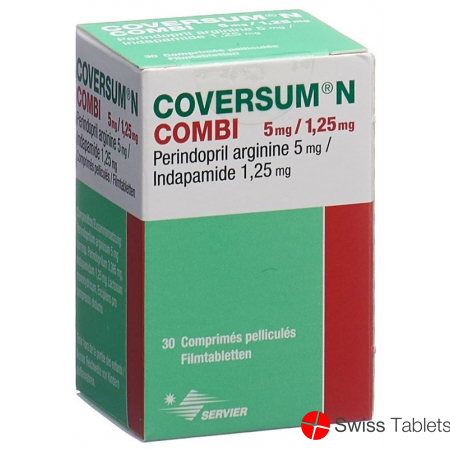 Coversum N Combi Filmtabletten 5/1.25mg 30 Stück buy online