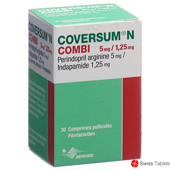Coversum N Combi Filmtabletten 5/1.25mg 30 Stück buy online
