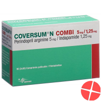 Coversum N Combi Filmtabletten 5/1.25mg 90 Stück