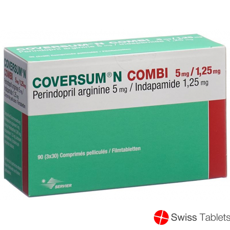 Coversum N Combi Filmtabletten 5/1.25mg 90 Stück buy online