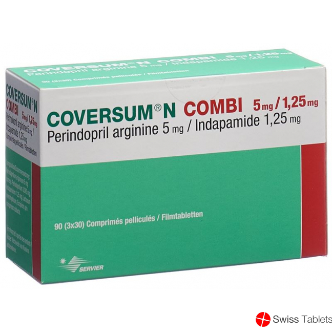 Coversum N Combi Filmtabletten 5/1.25mg 90 Stück buy online