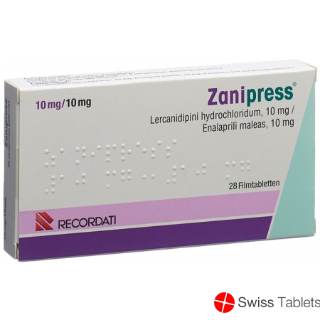 Zanipress Filmtabletten 10/10mg 28 Stück buy online