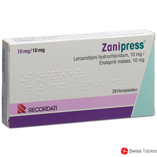 Zanipress Filmtabletten 10/10mg 28 Stück buy online