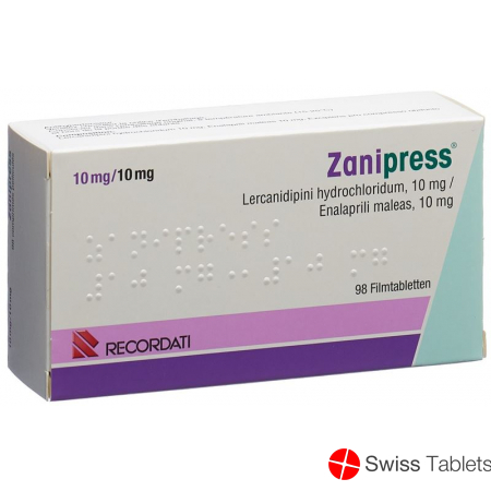 Zanipress Filmtabletten 10/10mg 98 Stück buy online