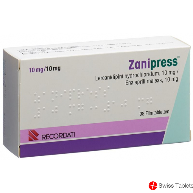 Zanipress Filmtabletten 10/10mg 98 Stück buy online
