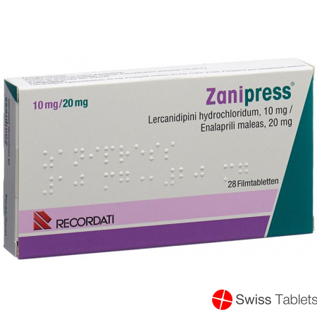 Zanipress Filmtabletten 10/20mg 28 Stück buy online