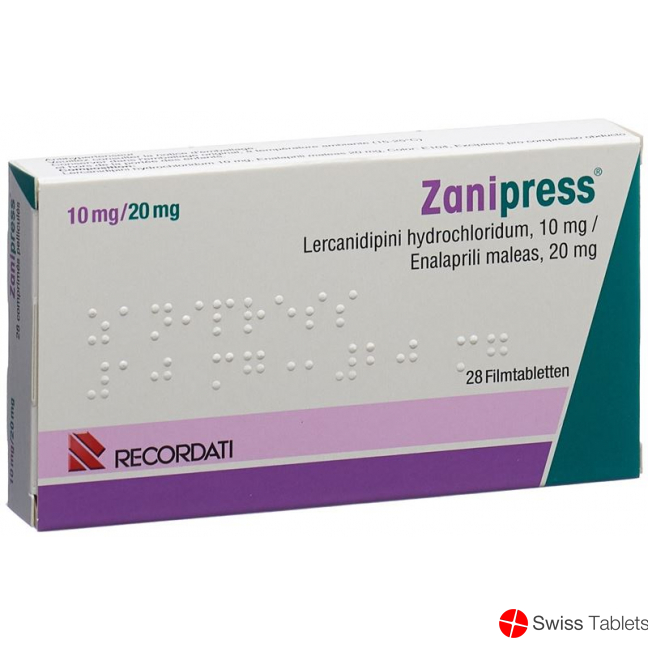 Zanipress Filmtabletten 10/20mg 28 Stück buy online