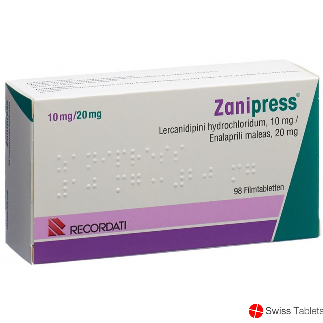 Zanipress Filmtabletten 10/20mg 98 Stück buy online