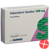 Valaciclovir Sandoz Filmtabletten 500mg 30 Stück
