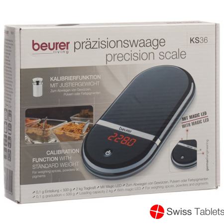 Beurer kitchen scale 0.1gr Digital Ks 36 buy online