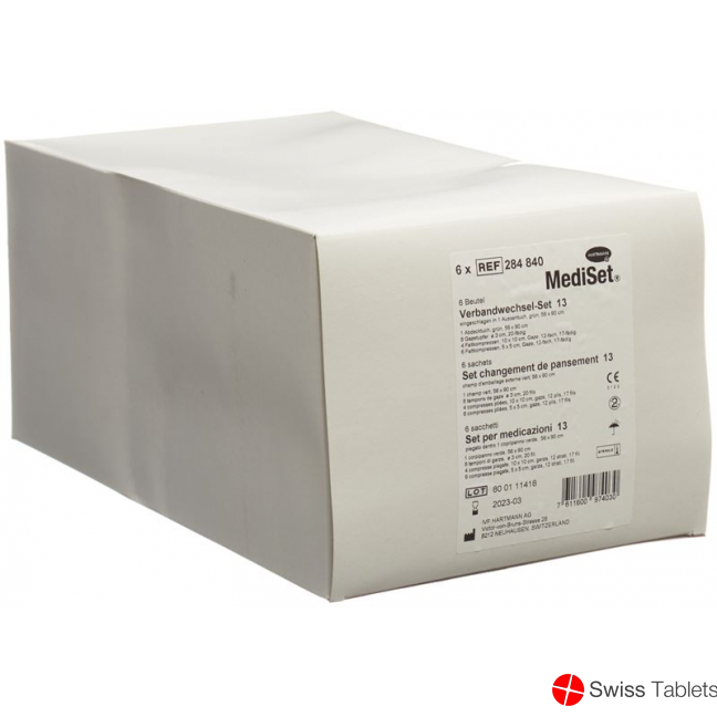 Mediset Verbandwechsel Set No 13 6 Beutel buy online
