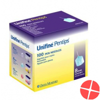 Unifine Pentips Dynamicare Nadeln 8mm 100 Stück