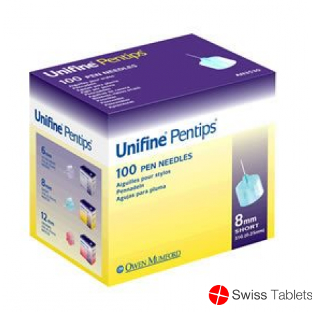 Unifine Pentips Dynamicare Nadeln 8mm 100 Stück buy online