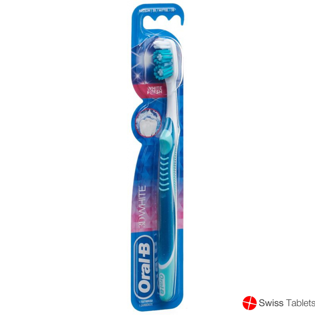 Oral B 3D White Zahnbürste 35 Mittel Kurzkopf buy online