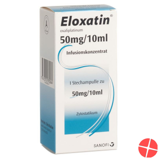 Eloxatin Infusionskonzentrat 50mg/10ml Durchstechflasche 10ml