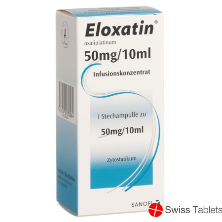 Eloxatin Infusionskonzentrat 50mg/10ml Durchstechflasche 10ml buy online