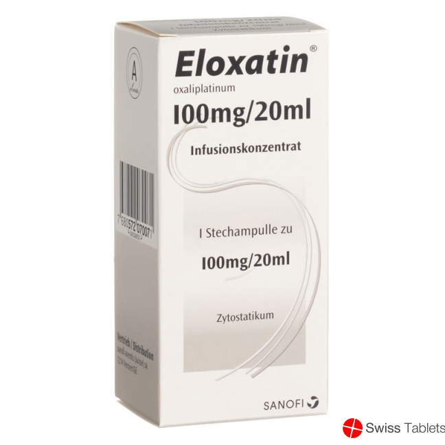 Eloxatin Infusionskonzentrat 100mg/20ml Durchstechflasche 20ml buy online