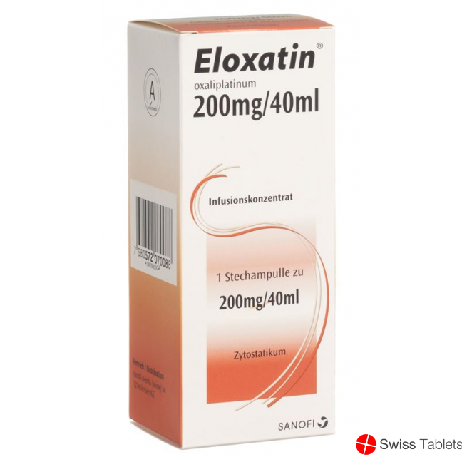 Eloxatin Infusionskonzentrat 200mg/40ml Durchstechflasche 40ml buy online