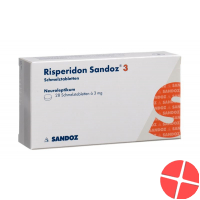 Risperidon Sandoz Schmelztabletten 3mg 28 Stück