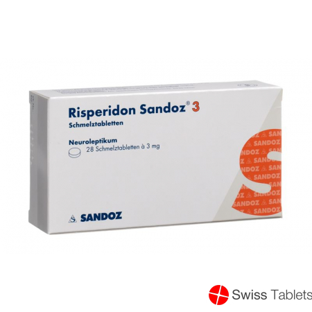 Risperidon Sandoz Schmelztabletten 3mg 28 Stück buy online