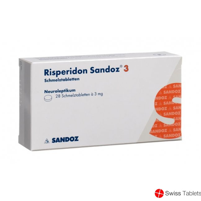 Risperidon Sandoz Schmelztabletten 3mg 28 Stück buy online