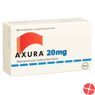 Axura Filmtabletten 20mg 98 Stück