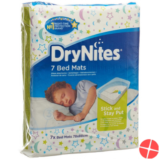 Huggies Drynites Bettunterlagen Bed Mats 7 Stück Huggies Drynites Bettunterlagen Bed Mats 7 Stück