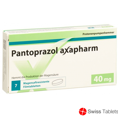 Pantoprazol Axapharm Filmtabletten 40mg 7 Stück buy online