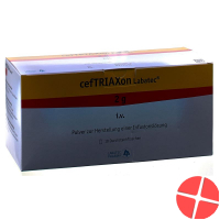 Ceftriaxon Labatec Trockensubstanz 2g Durchstechflasche 10 Stück