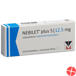 Nebilet Plus Filmtabletten 5/12.5mg 28 Stück