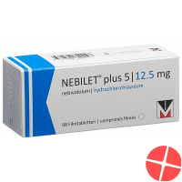 Nebilet Plus Filmtabletten 5/12.5mg 98 Stück
