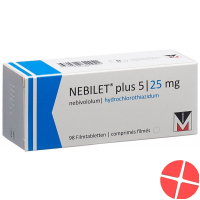 Nebilet Plus Filmtabletten 5/25mg 98 Stück
