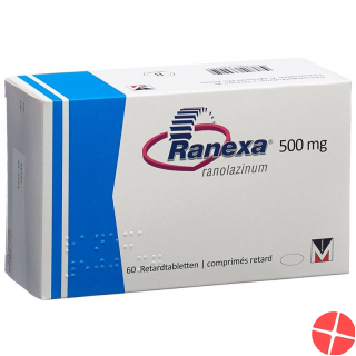 Ranexa Retard Tabletten 500mg 60 Stück