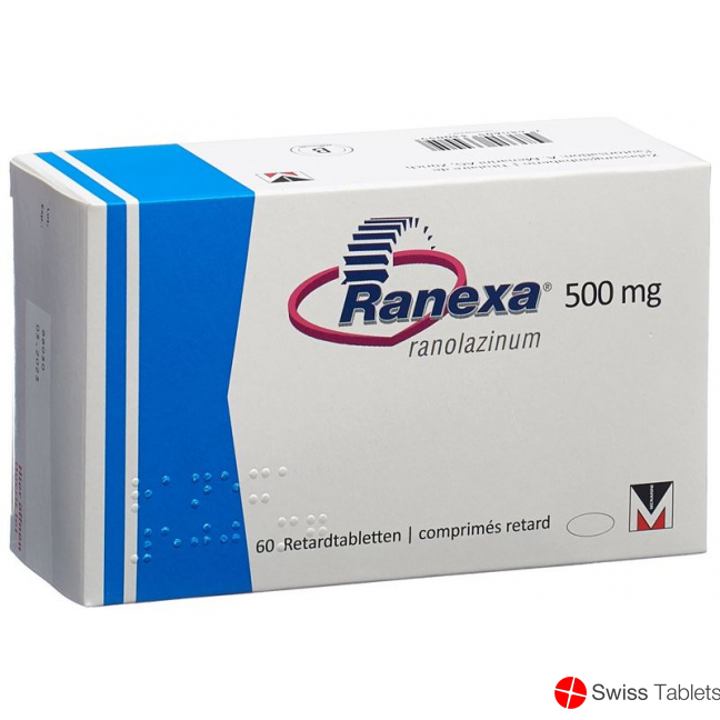 Ranexa Retard Tabletten 500mg 60 Stück buy online