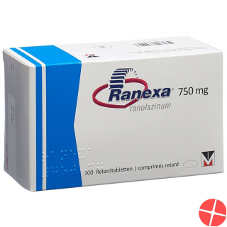 Ranexa Retard Tabletten 750mg 100 Stück