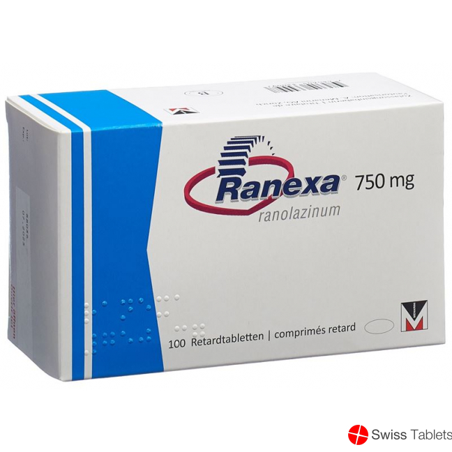 Ranexa Retard Tabletten 750mg 100 Stück buy online
