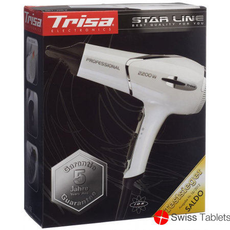 Trisa Hair Dryer Professional 2200 White buy online