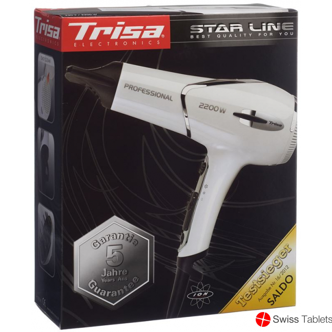 Trisa Hair Dryer Professional 2200 White buy online