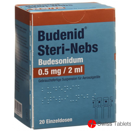 Budenid Steri Nebs Inhalation Suspension 0.5mg/2ml 20x 2ml buy online