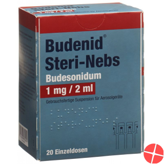 Budenid Steri Nebs Inhalation Suspension 1mg/2ml 20x 2ml