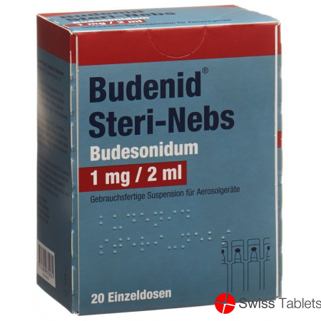 Budenid Steri Nebs Inhalation Suspension 1mg/2ml 20x 2ml buy online