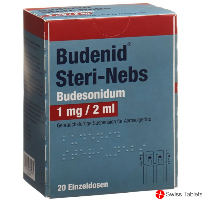 Budenid Steri Nebs Inhalation Suspension 1mg/2ml 20x 2ml buy online