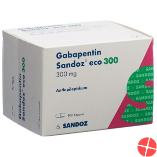 Gabapentin Sandoz Eco Kapseln 300mg 100 Stück