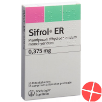Sifrol ER Retard Tabletten 0.375mg 10 Stück